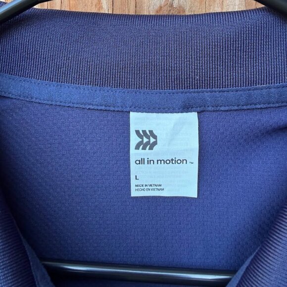 All in Motion Blue Polo (Size L) - Picture 3 of 4